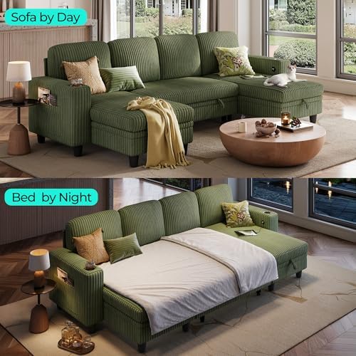 LINSY HOME Sectional Sleeper Sofa - Image 3