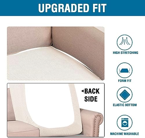 H.VERSAILTEX Super Stretch Individual Chaise Cover Sectional Couch Covers - Image 6