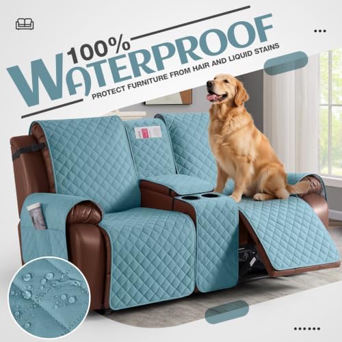 KinCam 100% Waterproof Loveseat Recliner Cover - Image 3
