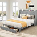 YITAHOME Storage Bed Frame, Queen Size Bed Frame by YITAHOME