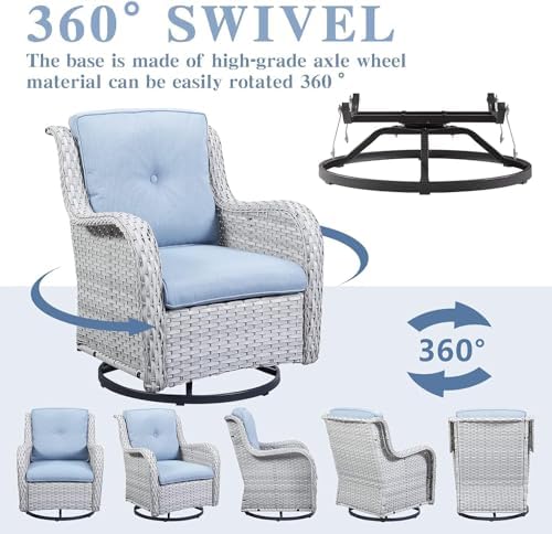 Belord Wicker Patio Furniture Sets - Image 6