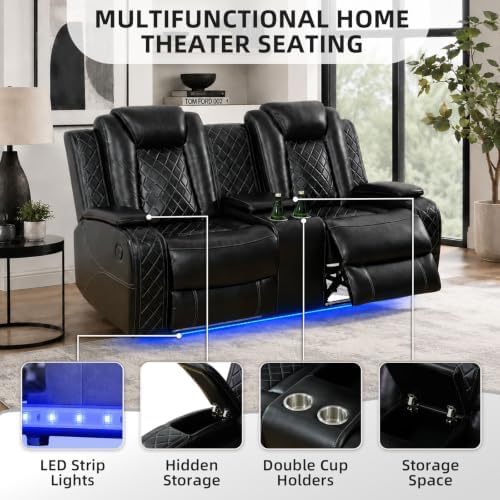 Leather Power Recliner Sofa Set - Image 6