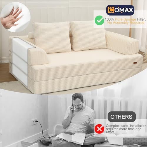 COMAX Convertible Futon Sofa Bed - Image 4