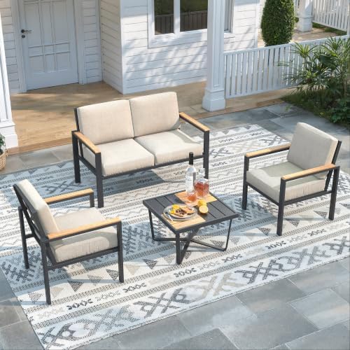 4-Piece Patio Furniture Set by MAISONBACKYARDS