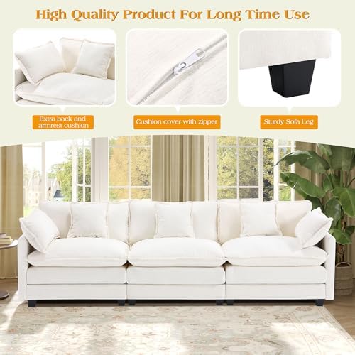 Hanherry Modular Sectional Sofa, Cloud Couch - Image 4