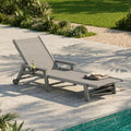 HDPE Outdoor 5-Position Chaise Lounge by PatioKingdom