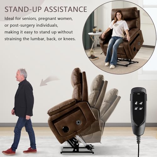Dual Motor Power Lift Recliner Chair - Image 4