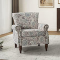 HULALA HOME Traditional Floral Accent Chair by HULALAHOME