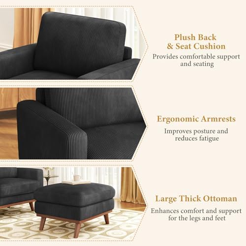 Vesgantti 38.5" Accent Chair - Image 6