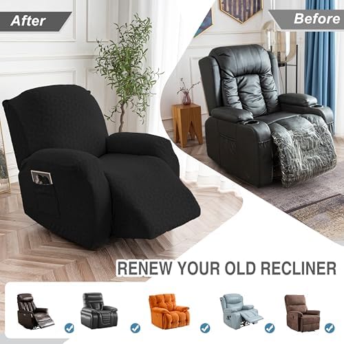 Genina Waterproof Recliner Chair Cover, 1 Seat Couch Cover - Image 6