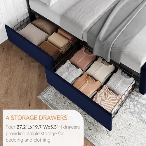 IDEALHOUSE Full Size Bed Frame - Image 5