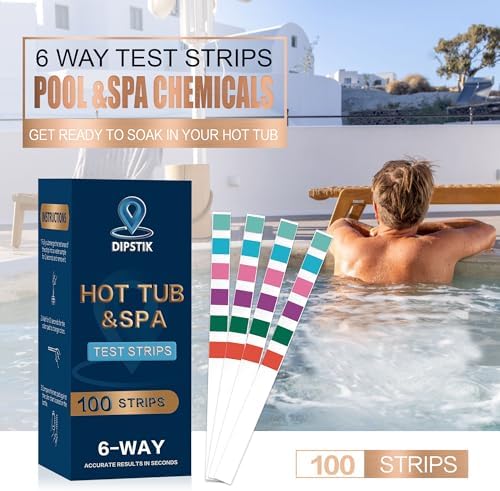 DIPSTIK Pool and Spa Test Strips-6 in 1 Hot Tub Test Strips - Image 6