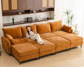 Rexulqo 135'' Modular Sectional Sofa by REXULQO