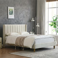 YUHUASHI Full Bed Frame，Platform Bed by YUHUASHI