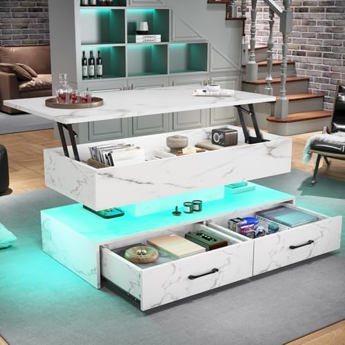 SEDETA 40" Lift Top Coffee Table - Image 3