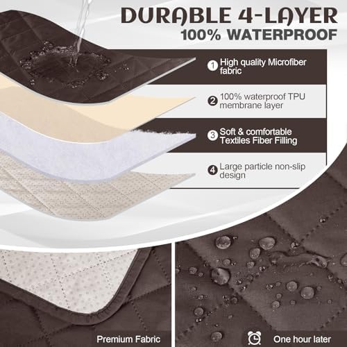 KinCam 100% Waterproof Recliner Sofa Cover - Image 3