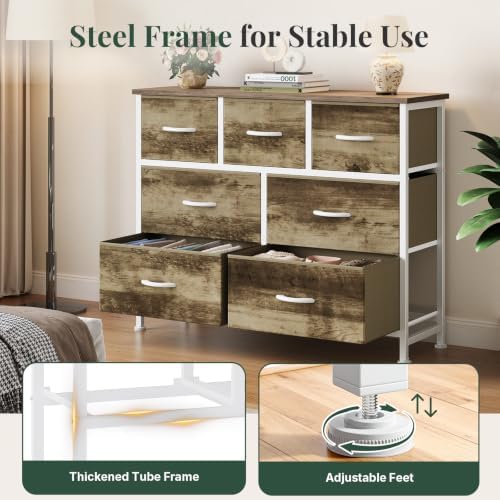 Fabric Dresser for Bedroom - Image 6