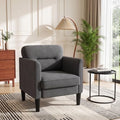 Kromax Accent Chair for Living Room, Comfy Upholstered Armchair by KROMAX