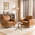VINGLI Mid-Century Modern Oversized Accent Chairs Set of 2 by VINGLI