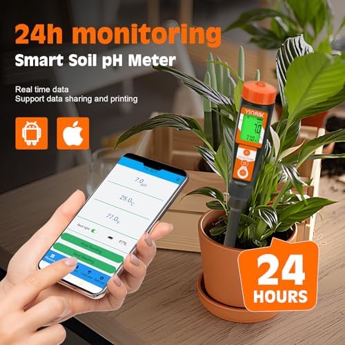 Digital pH Meter for Soil, YINMIK Soil pH Tester for Potted Plants - Image 3
