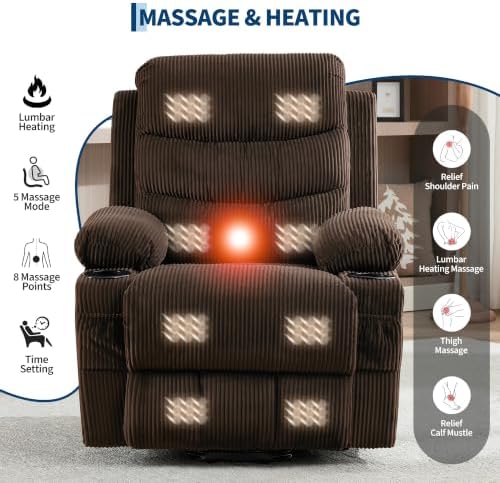 Garvee Oversized Power Lift Recliner Chair - Image 5