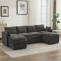 105" Cloud Modular 4 Seater Sofa by Abbrevi