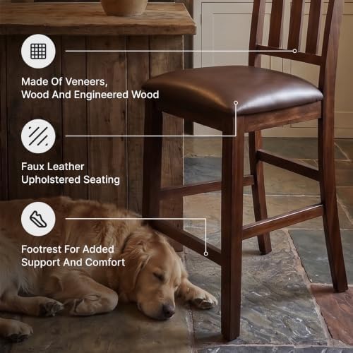 Signature Design by Ashley Haddigan Counter Height Bar Stool - Image 4