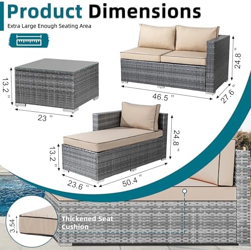 SUNLEI Patio Furniture Set - Image 2
