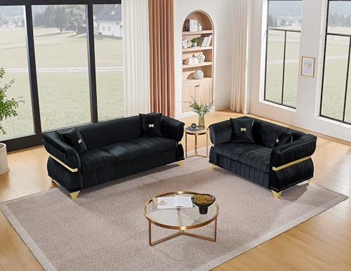 KEIKI 2-Piece Luxury Chesterfield Sofa Set - Image 4