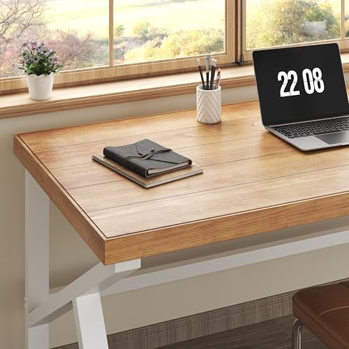 IBF Solid Wood Computer Office Desk Small Writing Desks - Image 3