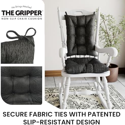 Klear Vu The Gripper Non-Slip Rocking Chair Cushion Set - Image 4