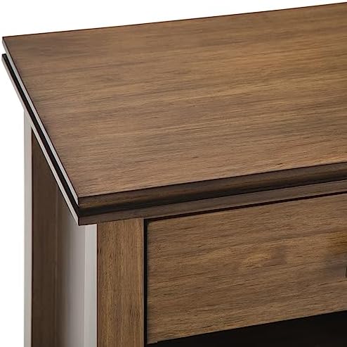 SIMPLIHOME Artisan 24" Nightstands in Rustic Natural Aged Brown - Image 5