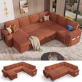 Vipbear 111" Modular Sectional Sleeper Sofa by VipbearLiving