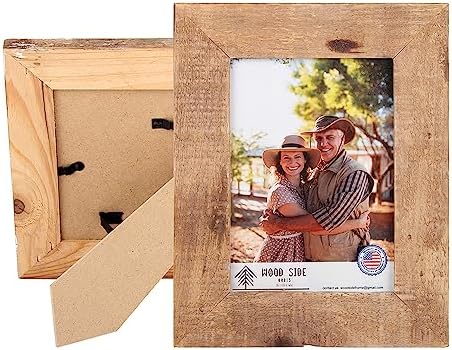 Rustic Barnwood Picture Frames 5x7 - Image 2