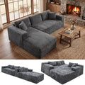 Boneless Couch Modular Sectional Sofa Cloud Couch by Cloud-LikeComfortYouCanFee
