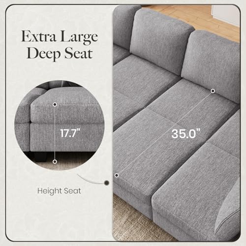 Belffin Modular Sectional Sleeper Sofa Bed - Image 5