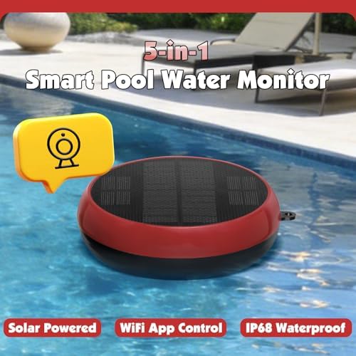 Smart Pool Monitor, 5-in-1 pH Salt Meter - Image 6
