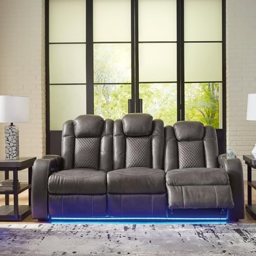 Signature Design by Ashley Power Reclining Sofa, Wall Hugger - Image 2