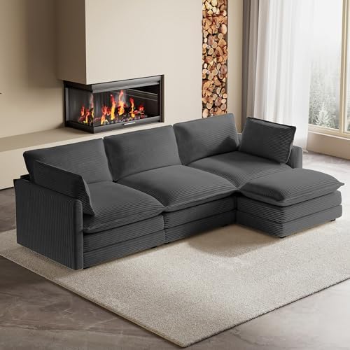 ROWHY 104'' Modular Sectional Cloud Couch - Image 2