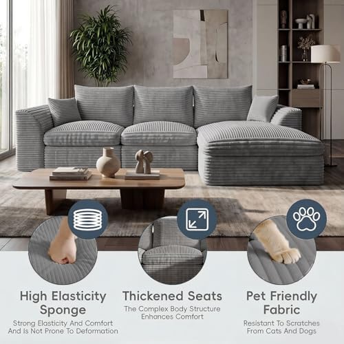 106" Modular Sectional Sofa - Image 7