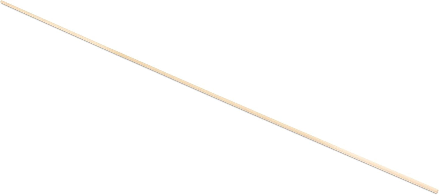 Wooden Dowel Rod, 3/16 Inch x 36 Inch Wood Dowels, Pack of 100 Wooden Dowels for Crafts, Unfinished Hardwood Wooden Dowels Rods, Strong Wood Rod Dowels for Crafting and DIYers