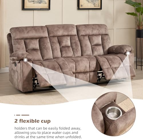 CANMOV Recliner Sofa Set, Power Lift Recliner - Image 7