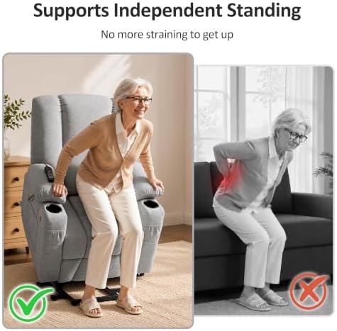 MCombo Power Lift Recliner Chair - Image 6