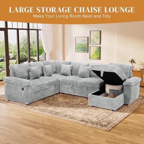 Modular Sectional Sleeper Sofa - Image 5
