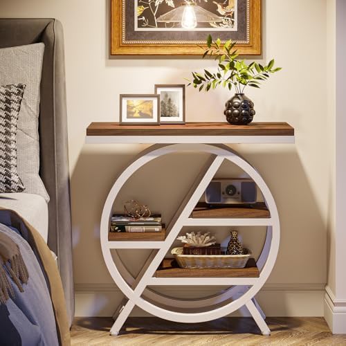 Tribesigns End Table for Living Room, 3-Tier Narrow Side Table - Image 5