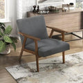 Lexicon Mid Century Modern Accent Chair, Dark Gray by Lexicon