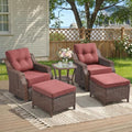 5 Pieces Luxury Patio Furniture Sets by JelwalyPatioFurnitureSet