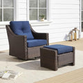 CHITA Patio Furniture Set, Outdoor Rocking Swivel Chair by Unknown