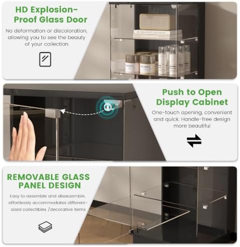 HNEBC Glass Display Cabinet - Image 4