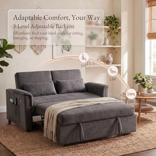 Convertible Sleeper Sofa Bed - Image 6